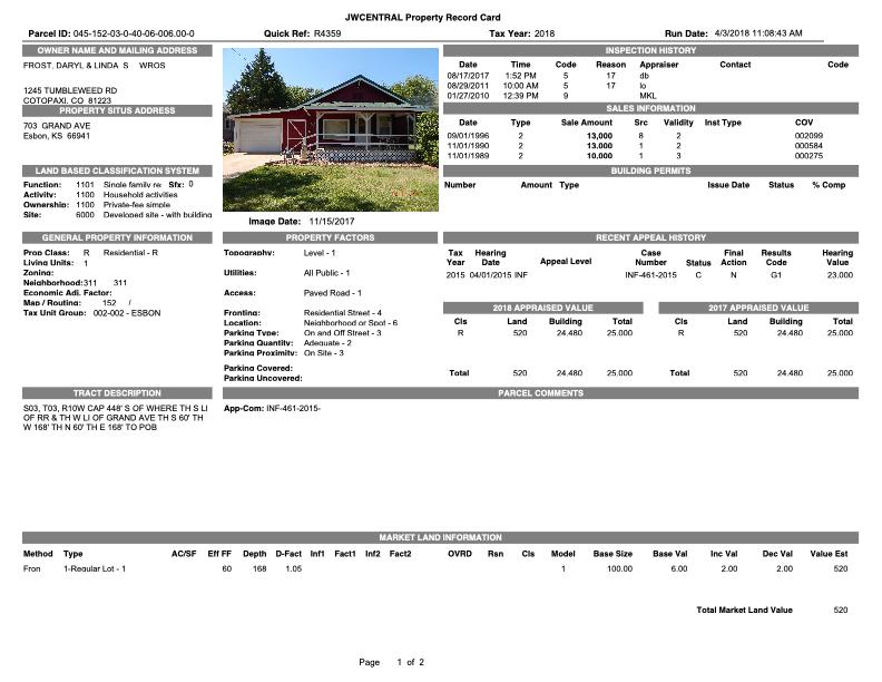 FrostHouseInfoICSsheet
